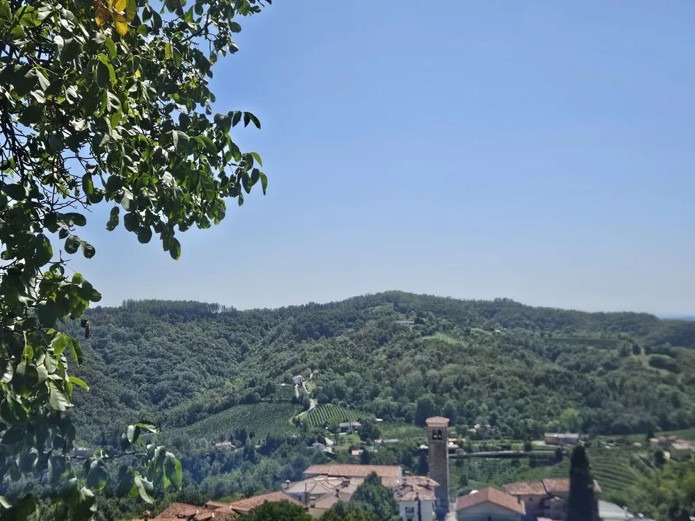 Il borgo di Arfanta tra boschi e vigneti